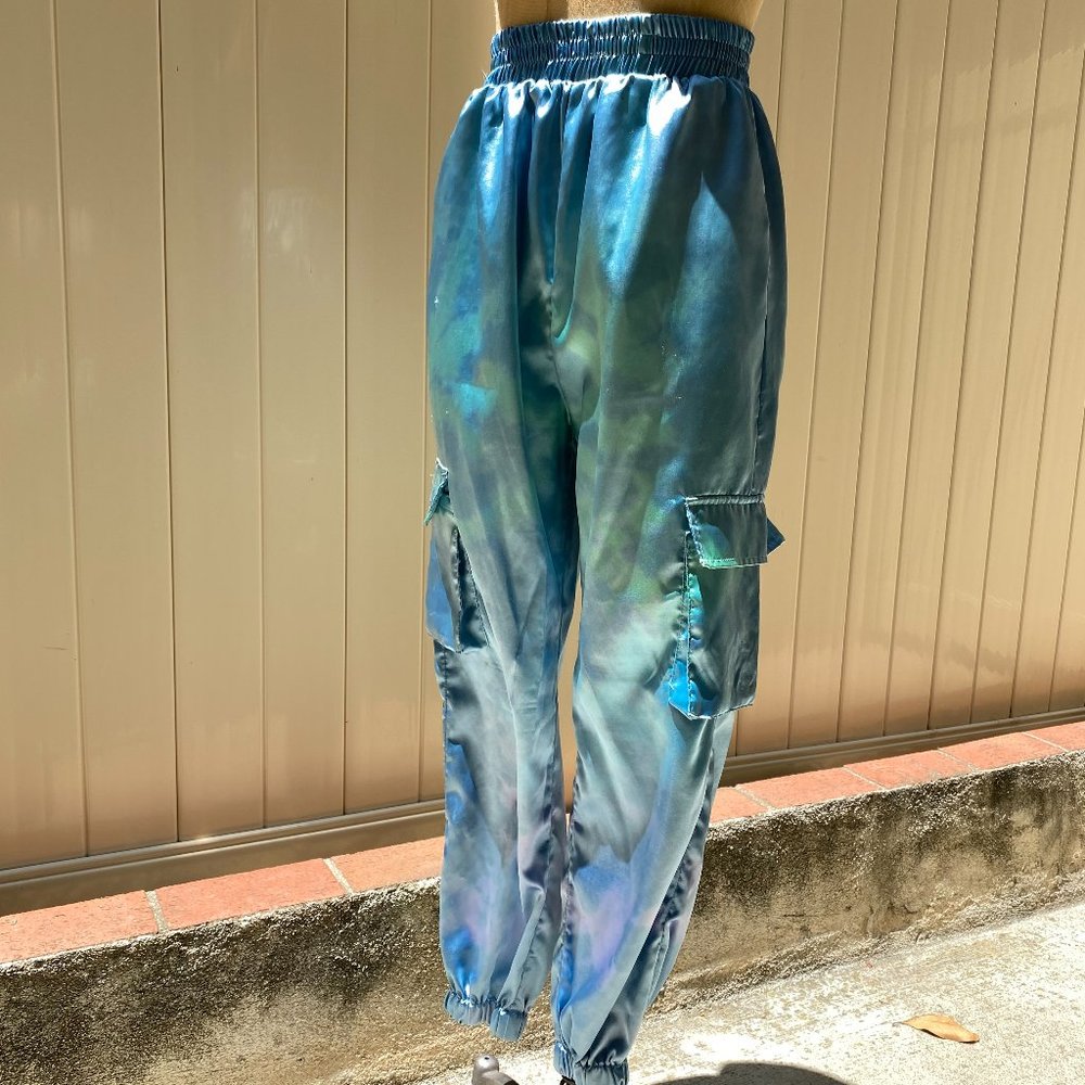 Carmar Satin Cargo Pants